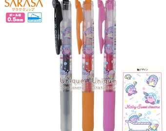 Limited Zebra Sarasa 0.5mm Gel Pen Kirby Sweet Dreams Japan - Etsy