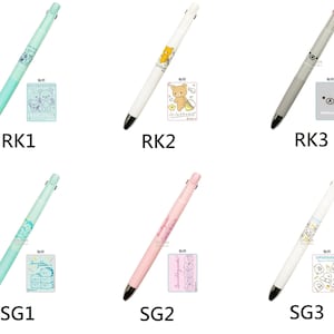 Zebra bLen 3C Multi Pen 3 color Ballpoint Pen San-X Rilakkuma Korilakkuma Kiiroitori Chairoikoguma Sumikko Gurashi Made in Japan