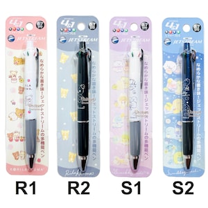 uni Jetstream 4&1 5-way Multi Pen 4-Color Ballpoint Pen Mechanical pencil Rilakkuma Korilakkuma Kiiroitori Sumikko Gurashi San-X Japan