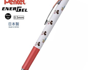 Pentel Energel 0.5mm Black Ink Gel Pen Disney Store Limited Baymax