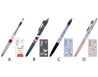 Pilot Frixion Zone Technology 0.5mm Erasable Ballpoint Pen Snoopy Woodstock Charlie Brown Comic Japan