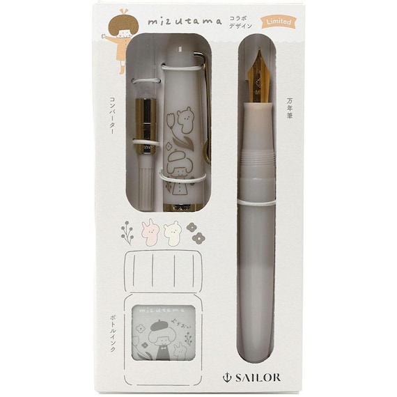Sailor Mizutama PROFIT Jr. +10 Fountain Pen Set 10ml Ink