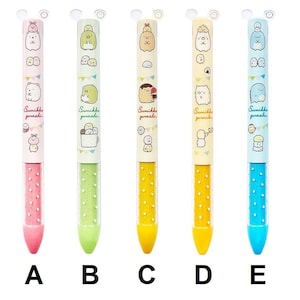 2-weg balpen Funbox mimi San-X Sumikko Gurashi Tokage Neko Tonkatsu Ebifurai Geen Shippo Penguin? Shirokuma-Japan