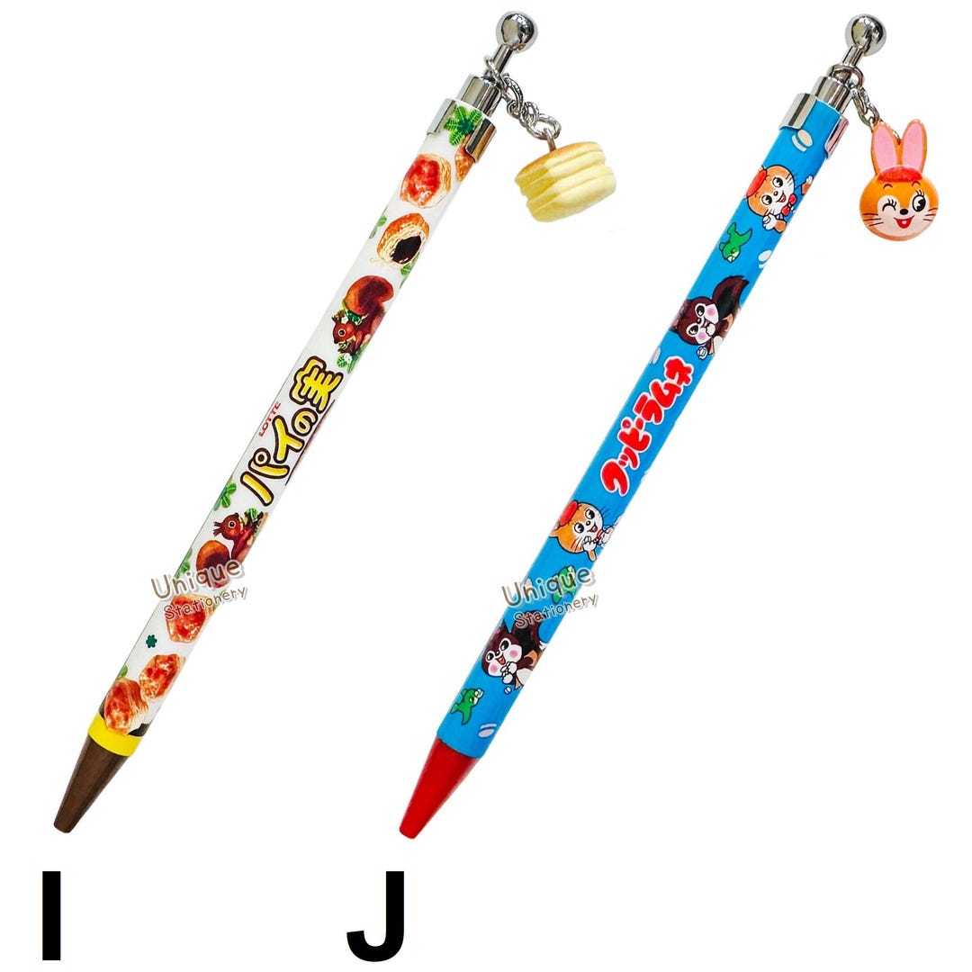 鉛筆です Funbox Snacks Japan Charm Mascot Mechanical Pencil Meiji Lotte Pie