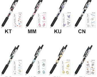 Characters Tom & Jerry Limited Zebra Sarasa Gel Pen Set Japan Animation Anime Kawaii Comic Cute Cartoon