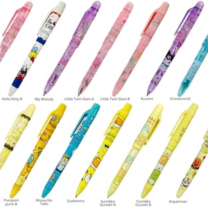 2-way Pen Blue Ink Ballpoint + 0.5mm Mechanical Pencil Sumikko Gurashi San-X Anpanman Anime Kawaii Comic Cute Cartoon