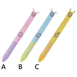 Funbox 2-way Ballpoint Pen Black Red Ink Chiikawa Hachiware Usagi Bear Cat Rabbit Japan