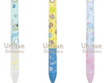 Funbox Mimi 2-way Ballpoint Pen Black & Red Ink Japanese
