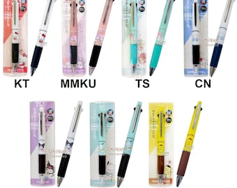uni Jetstream 4&1 5-way Multi Pen 4-Color Ballpoint Pen Mechanical pencil Japanese Characters Animation Anime Kawaii Japan
