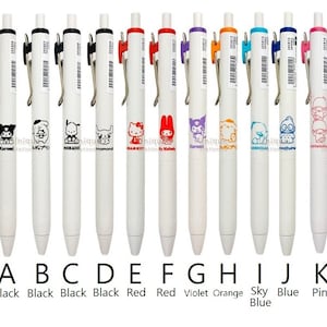 uni ball one 0.38mm Gel Pen Characters Japan Animation Anime Kawaii Comic Cute Cartoon