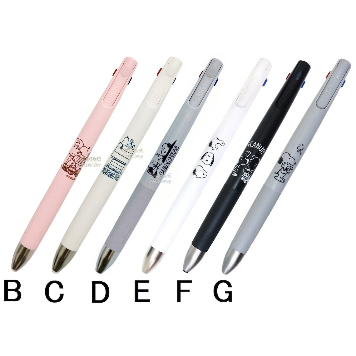 その他 pen pen3 Zebra Blen 3C Multi Pen 3 Color Ballpoint Pen Snoopy Woodstock