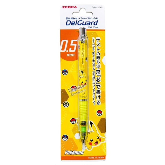 Zebra Delguard Mechanical Pencil Pokemon Pikachu Charizard