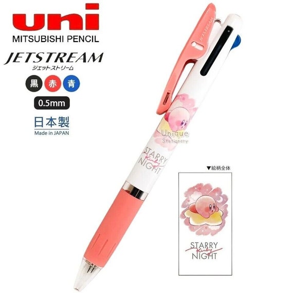 Uni Jetstream 3-Color Pen Holder with Refills x CUTE MODEL Kirby