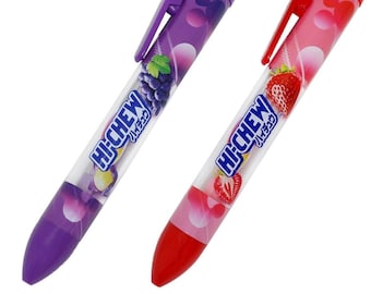 Funbox Snacks Japan Moving Charm Mascot Ballpoint Pen Grape