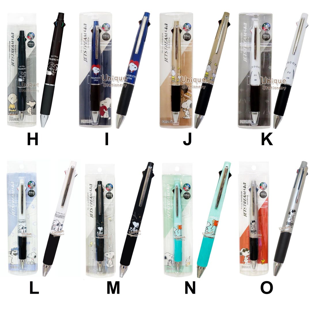Uni Jetstream 4&1 5-way Multi Pen 4-color Ballpoint Pen Mechanical