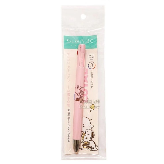 Zebra Blen 3C Multi Pen 3 Color Ballpoint Pen Snoopy Woodstock