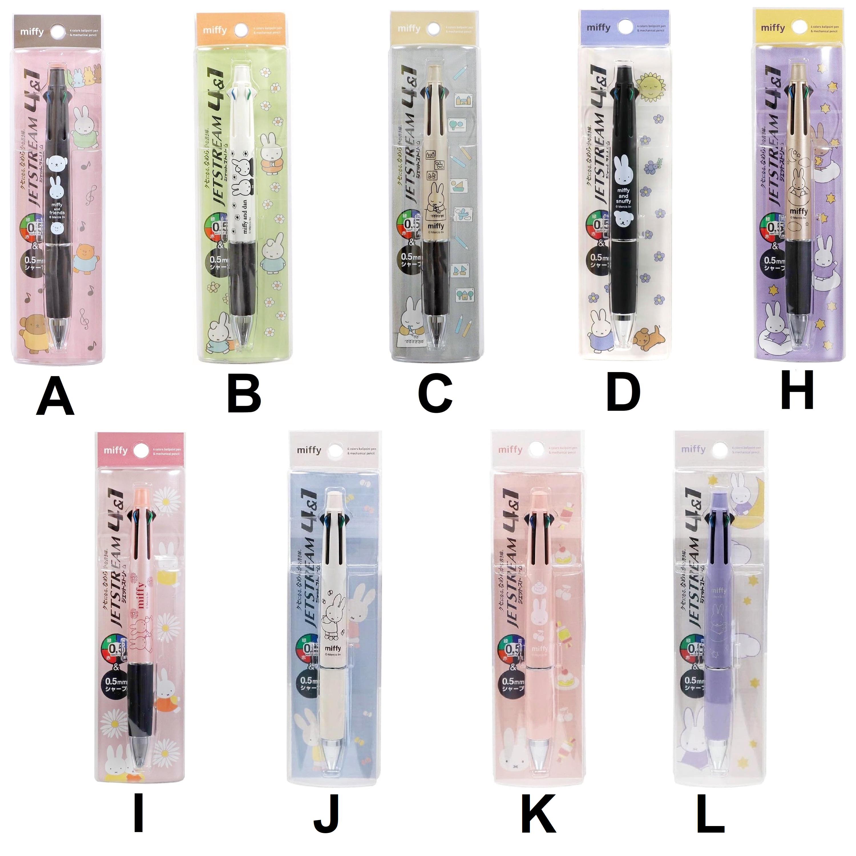 Uni Jetstream 4&1 5-way Multi Pen 4-color Ballpoint Pen Mechanical