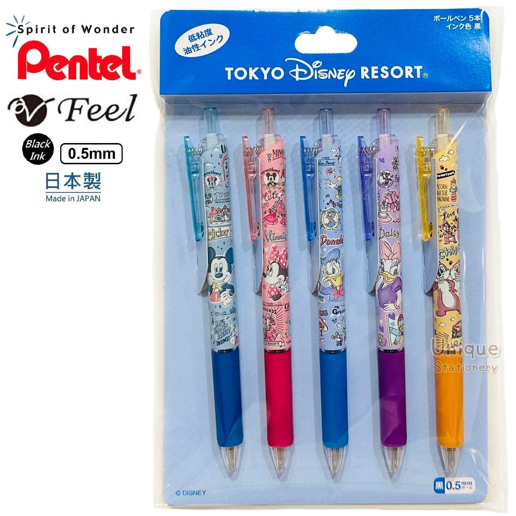Chip'n Dale & Mickey ボールペンセット Chip & Dale Ink Pens - Etsy