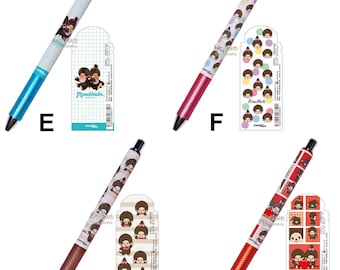 Limited Pentel Energel 0.5mm Black Ink Gel Pen Monchhichi Monkey Sekiguchi Japan