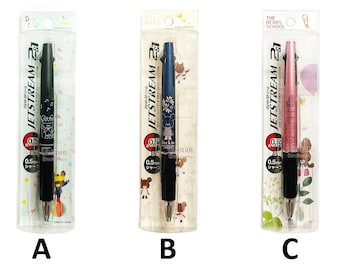 uni Jetstream 2&1 3-way Multi Pen 2-Color Ballpoint Pen Mechanical pencil The Bears' School Jackie Japan
