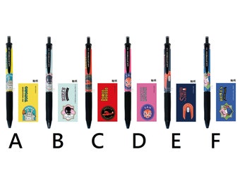 Jetstream uni 0.5mm Ballpoint Pen Studio Ghibli Totoro Jiji Kiki's Delivery Service Porco Rosso Princess Mononoke Spirited Away Howl Japan