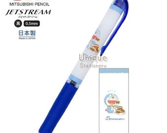 Jetstream uni 0.5mm Black Ink Ballpoint Pen Doraemon Made in Japan