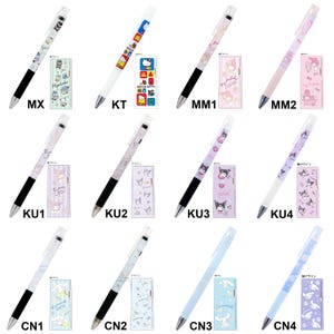 Pilot Juice Up Black Ink 0.4mm Gel Ballpoint Pen Characters Anime Kawaii Comic Cute Cartoon
