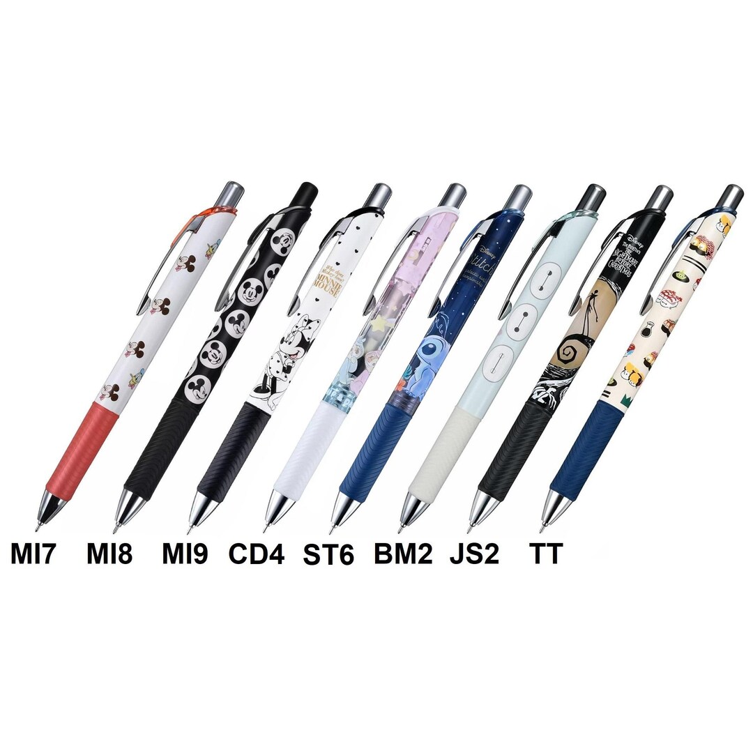 Pentel Energel 0.5mm Black Ink Gel Pen Disney Store Limited Baymax