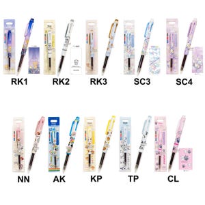 Pentel iplus Energel 0,5 mm 3 Farben Gelschreiber San-X Rilakkuma Sentimental Circus Nyan Nyanko Afro Ken Kogepan Tarepanda Cheer Lambs Japan