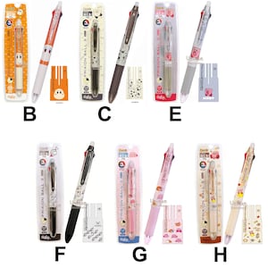 Pilot Frixion 3-way 3 colors 0.5mm Erasable Ballpoint Pen Kirby Japan