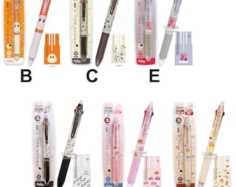 Pilot Frixion 3-way 3 colors 0.5mm Erasable Ballpoint Pen Kirby Japan
