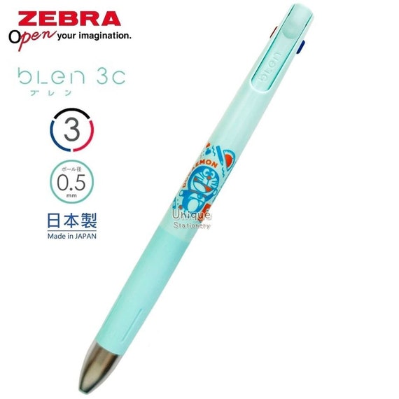 Zebra Blen 3C Multi Pen 3 Color Ballpoint Pen Pokemon Pikachu