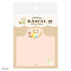 Sticky Notes Paper Memo Notepad memopad IRODORI Rascal the Raccoon Nippon Animation World Masterpiece Theater Anime Cartoon Made in Japan B - Picnic