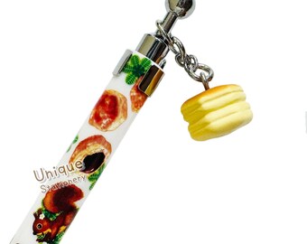 Funbox Snacks Japan Charm Mascot Mechanical Pencil Meiji Lotte Pie