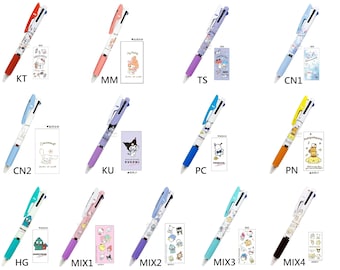 Mitsubishi Jetstream uni 0.5mm 3-way Ballpoint Pen Japan Characters Animation Anime Kawaii Comic Cute Cartoon
