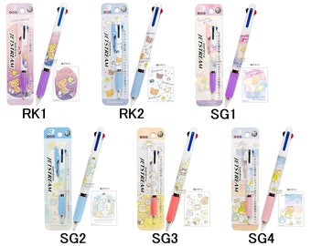 Jetstream Uni 0.5mm 3-way Ballpoint Pen Rilakkuma