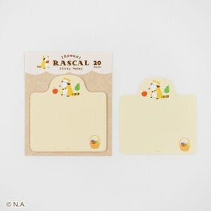 Sticky Notes Paper Memo Notepad memopad IRODORI Rascal the Raccoon Nippon Animation World Masterpiece Theater Anime Cartoon Made in Japan image 9