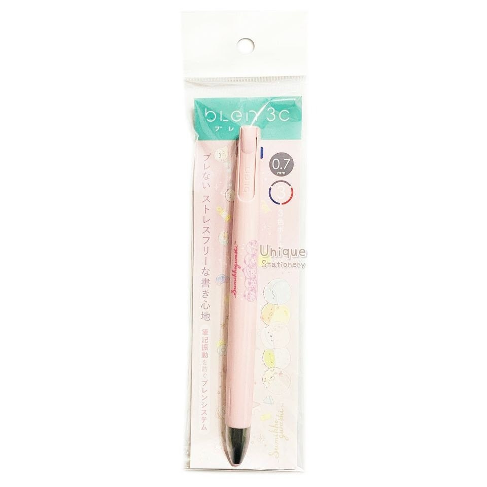 Zebra Blen 3C Multi Pen 3 Color Ballpoint Pen San-x