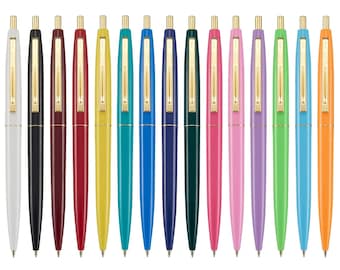 Stylo à bille Bic Clic GOLD 0,5 mm avec encre noire Fabriqué au Japon Conçu en France