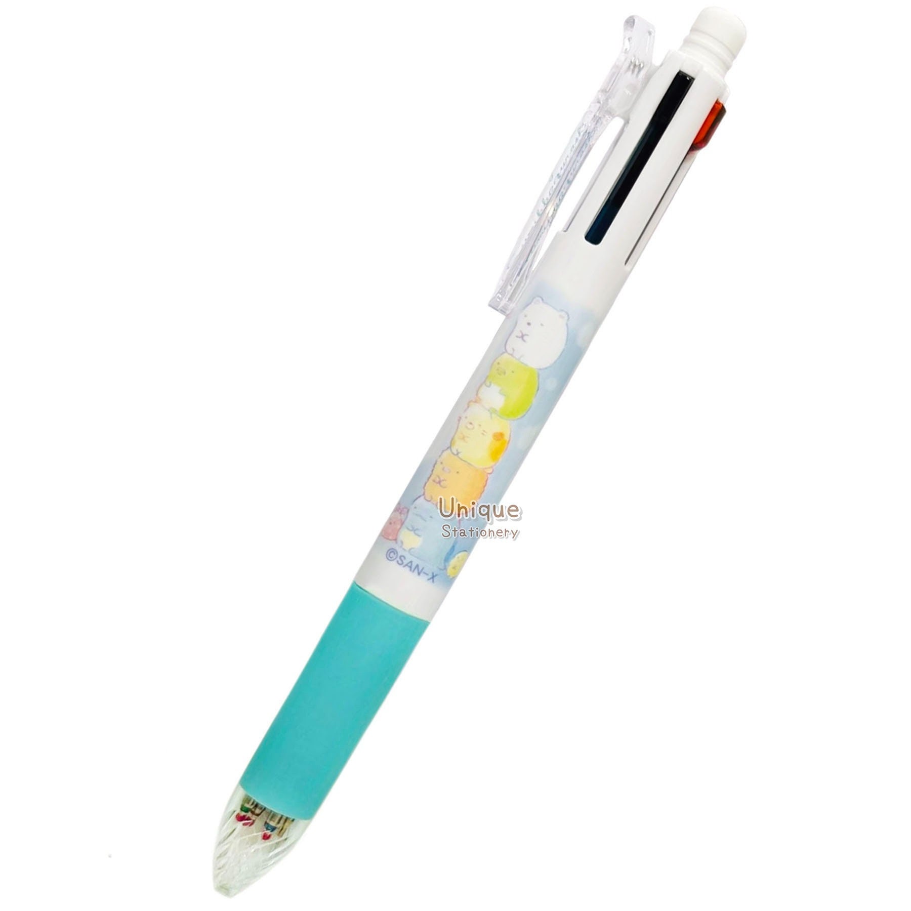 Zebra SARASA Multi 4+1 5-way Ballpoint Pen Clip Gel Pen