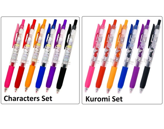 Zebra Sarasa Clip Gel Pen - Marble Color - 0.5 mm 5 Colors Set