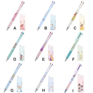 Pilot Juice Up 3 0,4mm 3 Farben Gel Kugelschreiber Disney Prinzessin Ariel Cinderella Belle Jasmin Rapunzel Tinker Bell Alice Elsa Japan