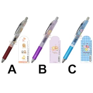 Pentel Energel 0.5mm Black Ink Gel Pen Nandemo Ikimono Chegosim Animal Dog Cat Rabbit Japan