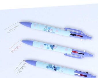3WAYマルチペン 2色ボールペン+シャープペン ディズニー スティッチ