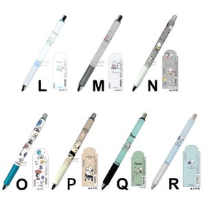 Pentel Energel 0,5 mm svart bläckgelpenna Snoopy Woodstock Charlie Brown Olaf Andy Japan