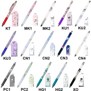 Matita meccanica Pentel Energize da 0,5 mm, personaggi anime kawaii, fumetti, cartoni animati carini