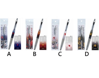 Pilot Frixion Zone Technology 0.5mm Erasable Ballpoint Pen Gundam Unicorn Sazabi V-Gundam Banshee Norn Japan