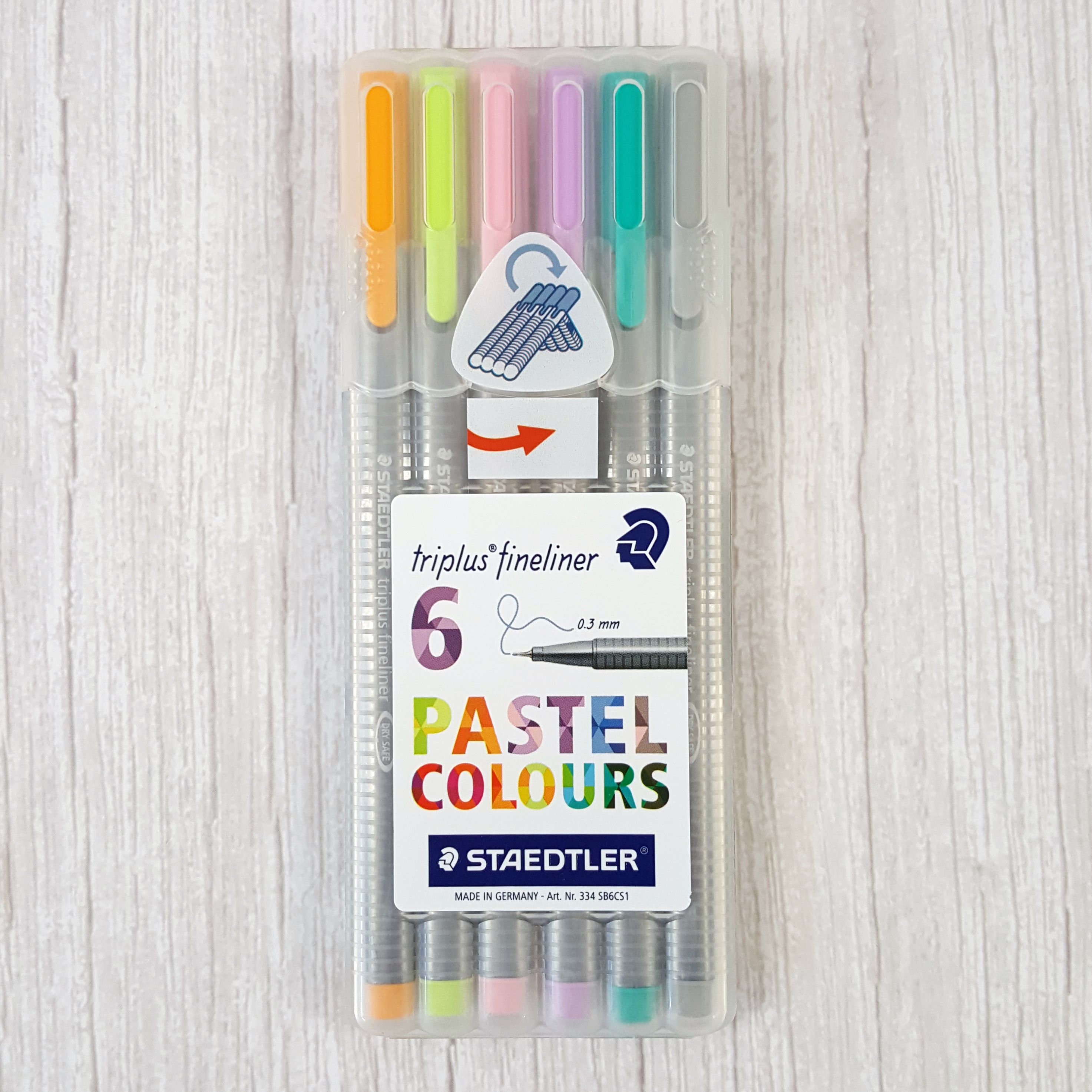 Review: Staedtler Triplus Fineliner Pastel Set - The Well