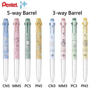 Characters Pentel i+ iplus 3-Way 5-Way Pen Barrel Only Made in Japan Animation Anime Kawaii Comic Cute Cartoon