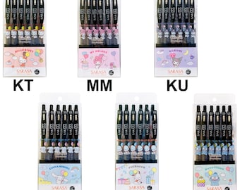 Zebra Sanrio My Melody & Kuromi Sarasa Clip Gel Pen Set (limited